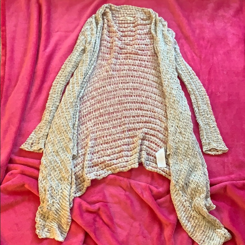 Hollister sweater/ bathing suit cover up